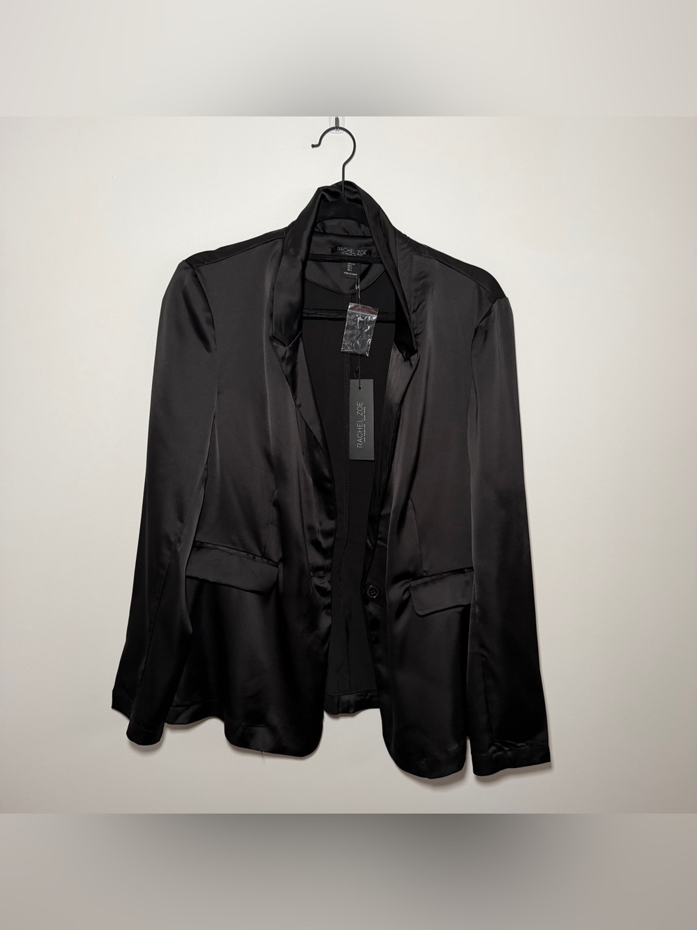 Rachel Zoe Satin Blazer Size L